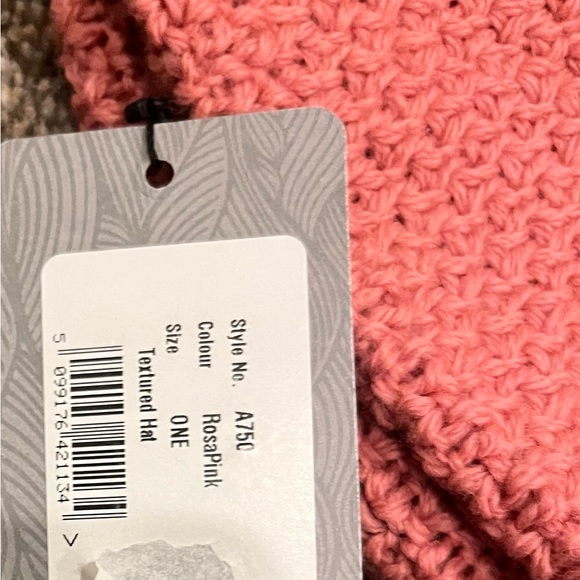 Aran Crafts Coral Knit Beanie - Picture 3 of 5